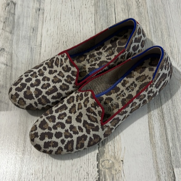 Rothy’s The Loafer Pale Cat Textile Flats Size 8 - Picture 2 of 11